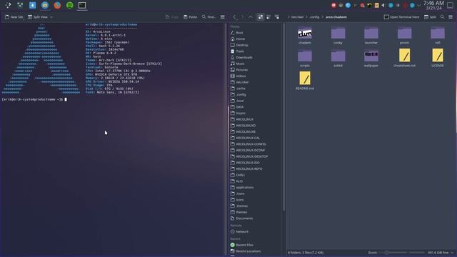 ArcoLinux : 3990 Plasma - kwin-polonium changes your Plasma into an Tiling Window Manager смотреть онлайн