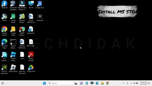 Cara Uninstall dan Install MICROSOFT STORE di Windows 11 смотреть онлайн