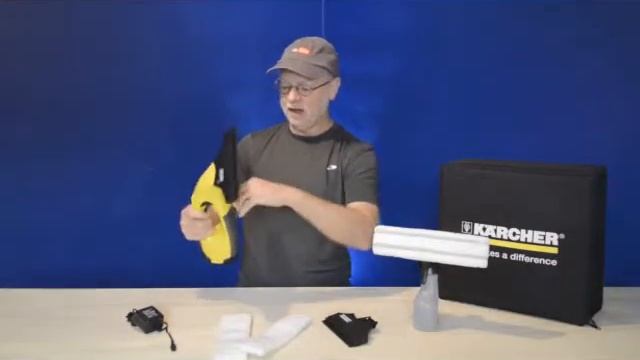 KARCHER Window Vacuum WV 50 Window Cleaning System смотреть онлайн