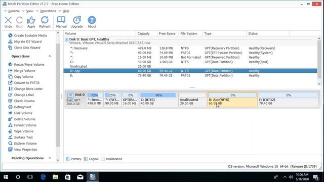 How to move partitions on Windows 10/8/7 without losing data смотреть онлайн