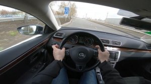 2012 Volkswagen Passat CC 1.8 TSI DSG (152) POV TEST DRIVE