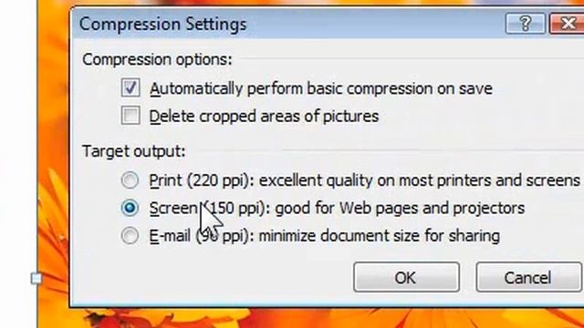 How to change the resolution of a picture in PowerPoint смотреть онлайн