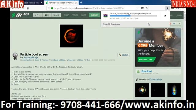How to change Windows Boot animations full tutorial смотреть онлайн