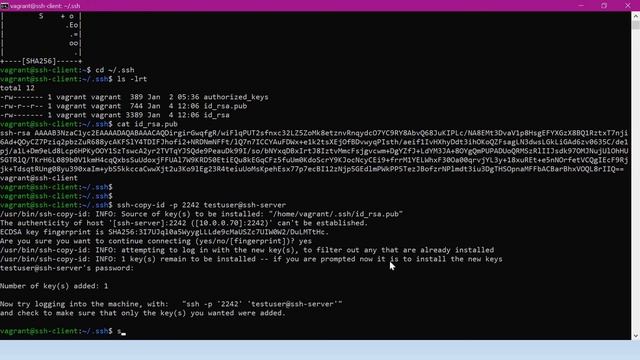 How to set up and configure ssh keys for SSH authentication in Linux and Windows Clients смотреть онлайн