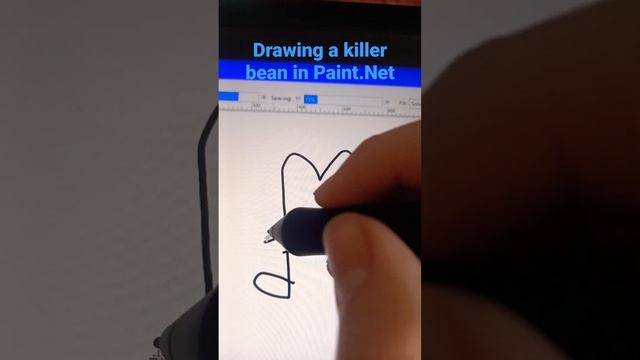 Drawing Killer bean in Paint.Net смотреть онлайн