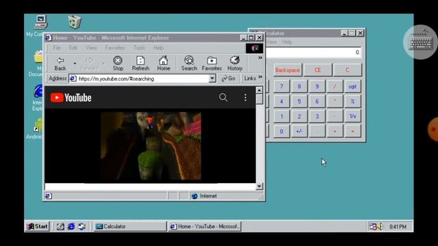 Blue Screen of Death on Win 98 Simulator смотреть онлайн