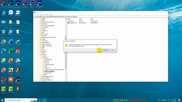 Khắc phục lỗi không mở được Windows Security trên win 10 смотреть онлайн