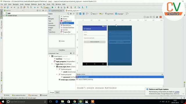 Fixed!! Android Studio Gradle Sync Failed Error Solution(Hindi-हिंदी) ||Works 100%|| смотреть онлайн