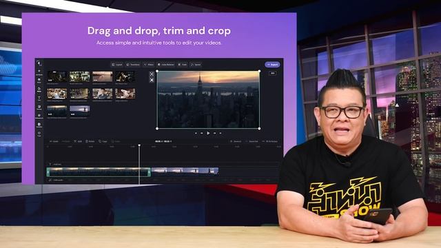 Clipchamp โปรแกรมตัดต่อใน Windows 11 смотреть онлайн
