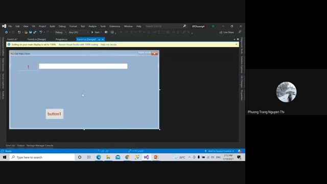 Lập trình giao diện IT92 - Chương 4: Windows form và các controls - Phần 1 смотреть онлайн