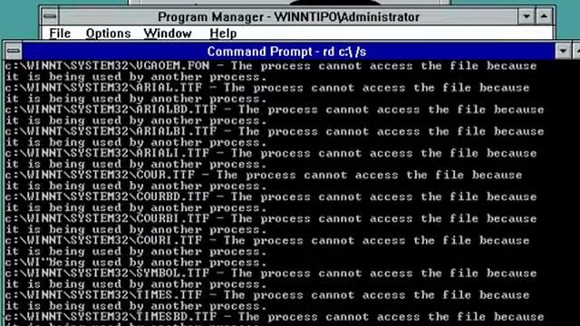 Destroying Windows NT 3.1 смотреть онлайн