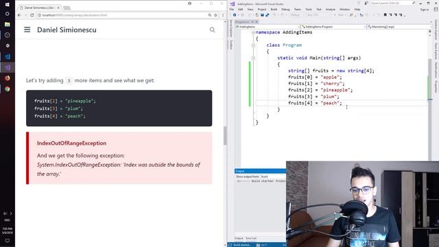 Computers Count from 0?! – C# Arrays (Beginner Tutorial) смотреть онлайн