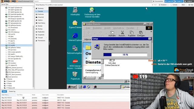 LIVE🔴 RETRO IT, Win 95, Win 98, Retro DOS Games, Alte PCs angucken, IDE Kabel смотреть онлайн