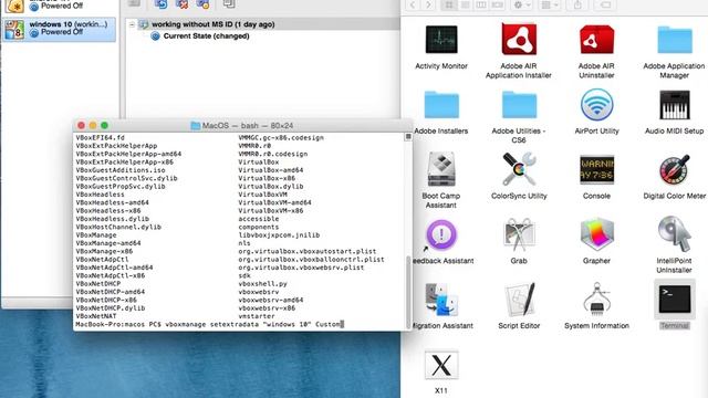 How to add missing resolution in virtualbox using OSX terminal. смотреть онлайн