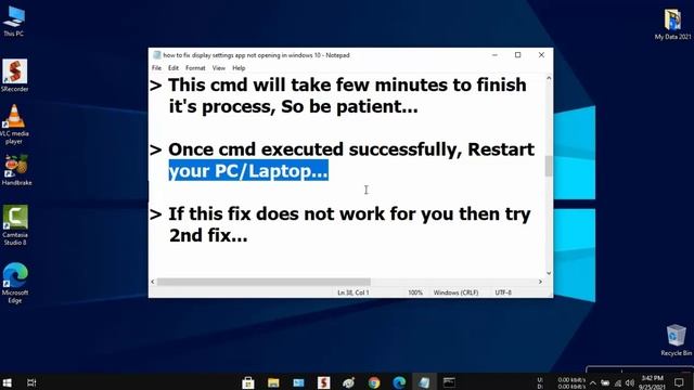How to Fix Display Settings Not Responding Windows 10 | Display Settings Not Opening Problem FIXED смотреть онлайн