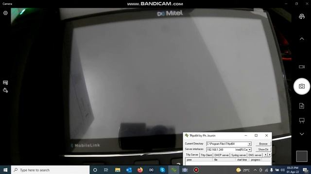 Loading SIP Firmware On Mitel 6940