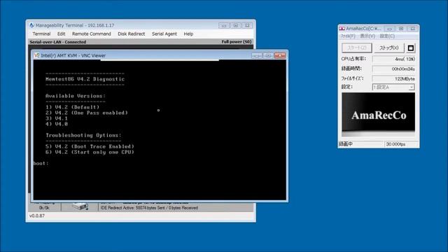 IDEリダイレクトでMemtest86を起動 смотреть онлайн