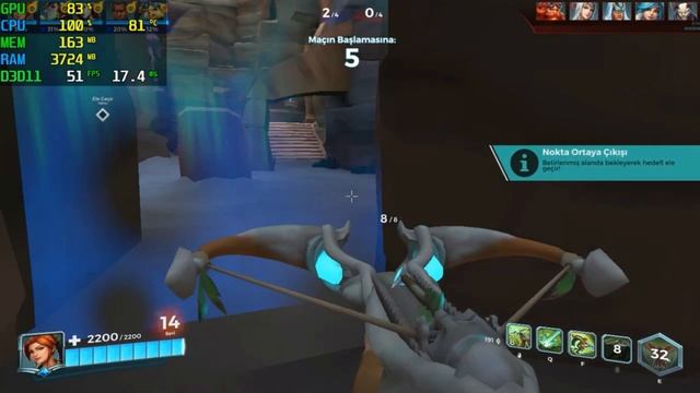 Paladins İNTEL HD 4600 - 720p Low Settings смотреть онлайн