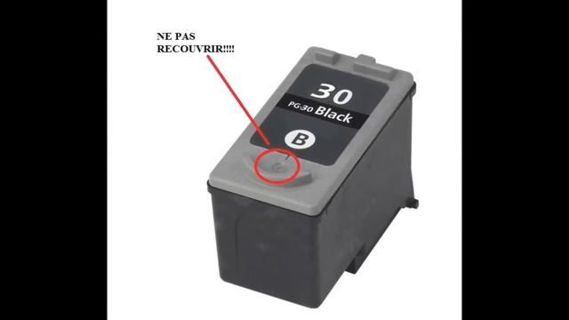 Cartouche Canon PG-30 Noire : Comment Bien Recharger La Cartouche смотреть онлайн
