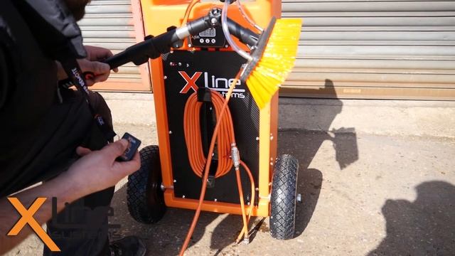 45ltr Trolley Remote Control Water Flow Demonstration - For Window Cleaners смотреть онлайн
