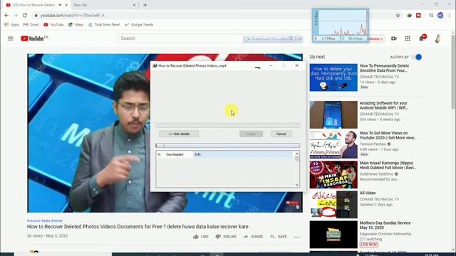 Internet Speed Meter| add internet speed metre on PC смотреть онлайн
