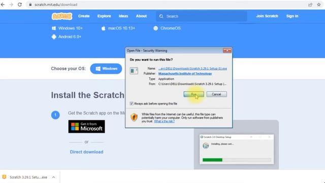 How to Download & Install Scratch 3 0 On windows 7 & 10 смотреть онлайн