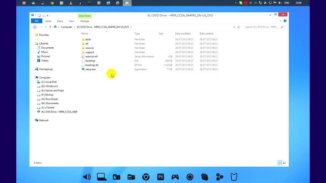 Windows 8: Mount and Burn ISO Files смотреть онлайн