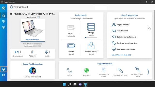 Verwenden von HP Support Assistant unter Windows 11 | HP Computer Service | HP Support смотреть онлайн