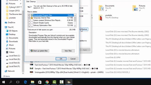 How to clean C drive in windows 7 windows 8 windows 10 without any software C Cleaner смотреть онлайн