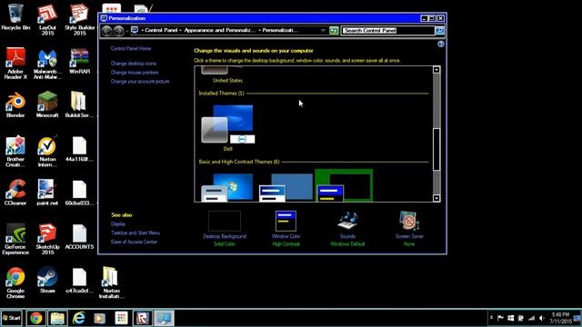How to turn on/off High Contrast on Windows 7 смотреть онлайн