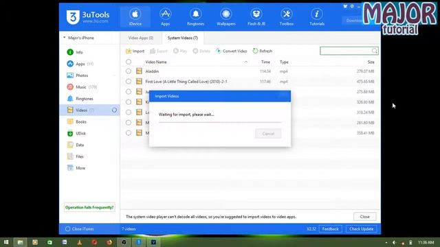 How to add movies to your iPhone, iPad or iPod with 3u Tools (BEST iTunes alternative) смотреть онлайн