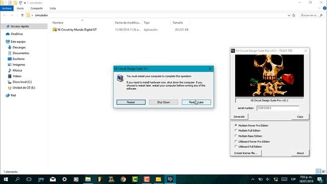 Instalación de Multisim 10.1 para windows x64 смотреть онлайн