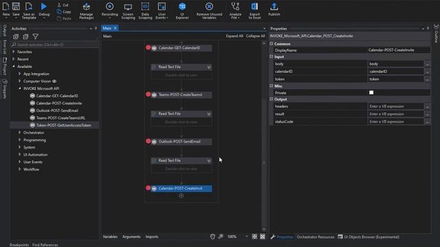 Overview of INVOKE UiPath Microsoft Graph API Call Component смотреть онлайн