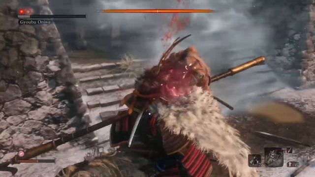 Sekiro: Gyoubu Masataka (鬼庭刑部雅孝) - "As I breathe, you will not pass the castle gate" смотреть онлайн