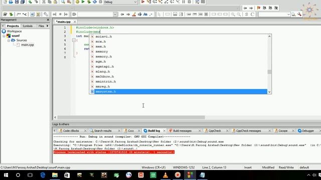 How To Play Any Sound, Music In C++ CodeBlocks смотреть онлайн