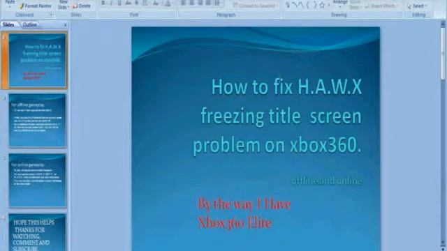 How to fix hawx title screen freezing смотреть онлайн