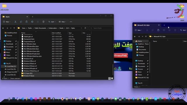 Install Delphi styles VCL-FMX in Delphi 11.2 Alexandria смотреть онлайн