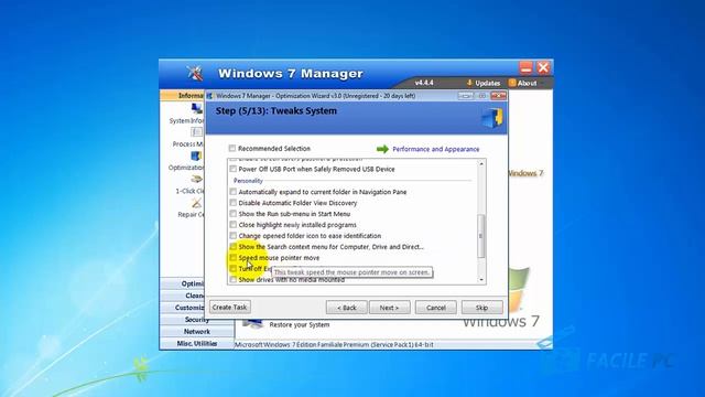 Windows 7 Manager