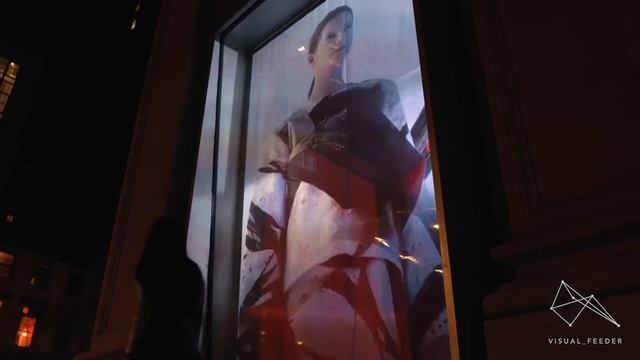 Parson's School of Design (Digital Gallery Projection Window Installation ) Visual Feeder смотреть онлайн