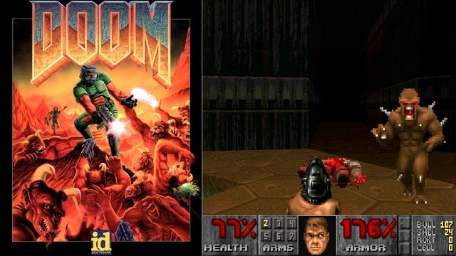 11 Hangar - DOOM Soundtrack - OPL3 (Sound Blaster AWE32) смотреть онлайн
