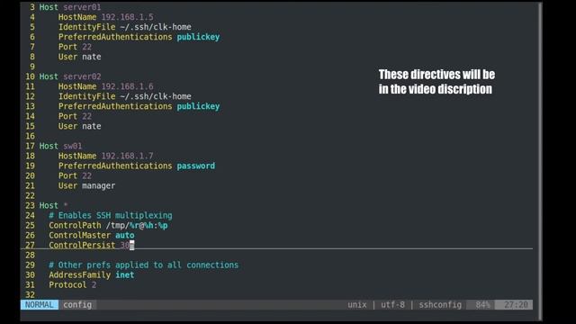 SSH Connection Multiplexing смотреть онлайн