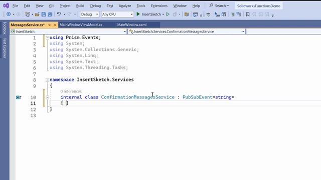 WPF Tutorials - Insert Solidworks Sketch UI смотреть онлайн