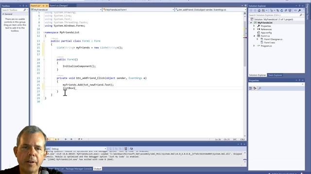 C# Lists part 2 Listbox and Datasource смотреть онлайн