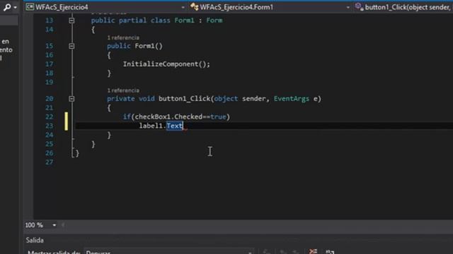 Ejercicio 4 Windows Form C# Visual Studio 2015 смотреть онлайн