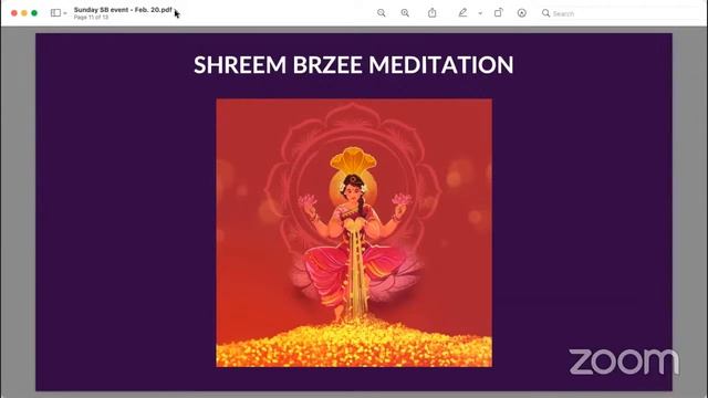 Sunday Shreem Brzee Meditation and Powertime Update with Lakshmi | Feb. 21 - Feb 27. 2022 смотреть онлайн