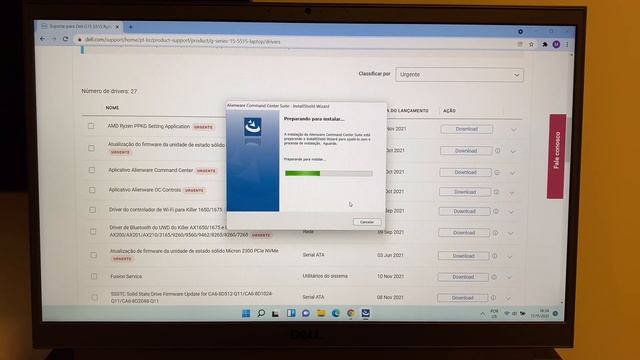 Note DELL G15 ( BUG ) no Alienware Command Center смотреть онлайн