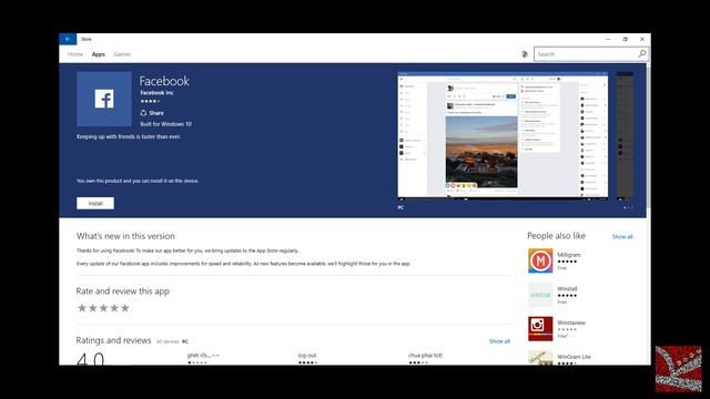 Facebook app built for windows 10 смотреть онлайн
