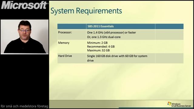 Small Business Server 2011 Essentials genomgång och demo смотреть онлайн