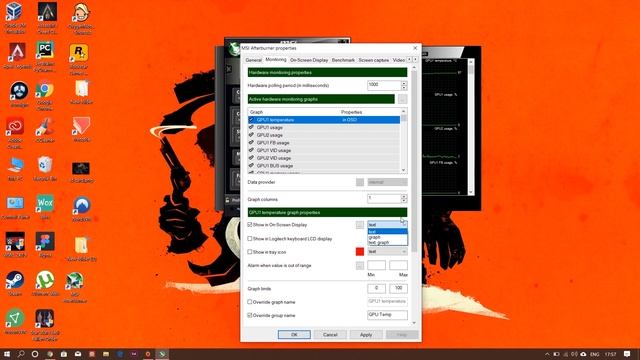 How to Setup Enable MSI Afterburner On-Screen Display in 2020 [Fix OSD not showing for Afterburner] смотреть онлайн