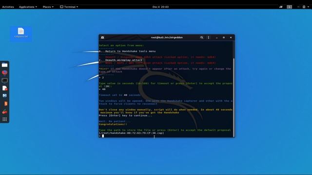 Hack Wifi Networks Using airgeddon-Handshake Method | Linux Ethical Hacking Tutorial | In Bangla смотреть онлайн